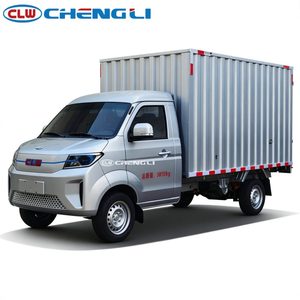 Camionnette de transport de marchandises électrique silencieuse à faible teneur en carbone avec un grand compartiment de chargement scellé pour la livraison express urbaine - Product Image 4