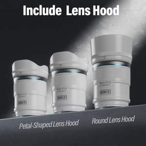 مجموعة عدسات تركيز تلقائي SIRUI للقناص، 23مم، 33مم، 56مم، F1.2 زاوية واسعة عدسات كاميرا APS-C (جبل E، أبيض) - Product Image 3