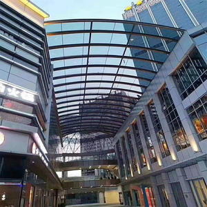 고인성 1-10mm 현대식 폴리 카보네이트 루핑 패널 옥외 건물 천장 천정에 대한 자외선 차단 기능이있는 PC 시트 - Product Image 4