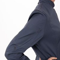 Veste de manteau de chef à manches longues pour femmes nouvel uniforme professionnel culinaire pour la restauration et la cuisine de restaurant