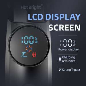 Cortapelos eléctricos transfronterizos personalizados, cortapelos con pantalla digital inteligente, cortapelos eléctricos para afeitado. - Product Image 4