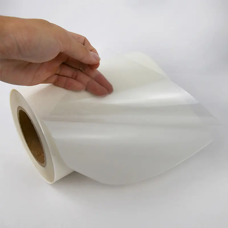 Rouleau d'étiquettes en papier auto-adhésif 76mm x 35m rouleaux muraux thermogéants solubles dans l'eau transparents