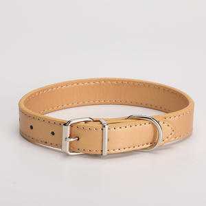 Jimat bahan kulit bercahaya personalisasi Logo pemegang lucu warna-warni hewan peliharaan kerah untuk pelatihan sehari-hari aktivitas - Product Image 2