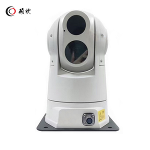 Caméra dôme PTZ thermique à double capteur avec détection d'incendie, <span class=keywords><strong>de</strong></span> fumée et <span class=keywords><strong>de</strong></span> mouvement pour sous-stations, fermes, véhicules - Product Image 1