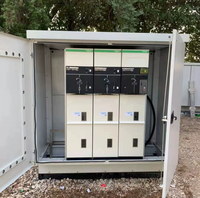 Unidad de Anillo Principal Aislada con Gas SF6, 12kV 630A, Gabinete Compacto de Metal para Interiores con Interruptor de Corte de Carga (GIS)