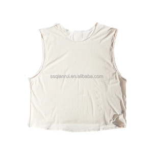 Canotta da Corsa Personalizzata, Asciugatura Rapida, Sottile e Traspirante, Top Sportivo Senza Maniche <span class=keywords><strong>con</strong></span> Fori in Rete per Uomo, Abbigliamento da Palestra - Product Image 3