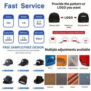 Gorras de Béisbol Promocionales Personalizadas con Logotipo Bordado en 3D, Venta Caliente de Fábrica, MOQ Bajo, Muestra Rápida, Deportivas, Formales, Comunes - Product Image 5
