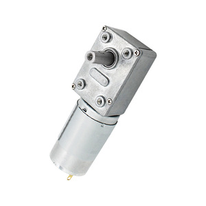 46MM <b>Worm</b> Gear Motor Full Metal Gears Self Locking High Torque DC 12V For Water Tank Fixtures - Product Image 1