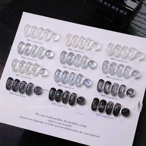 Wholesale 12 Colors UV LED Soak Off Gel Nail Polish Set <b>Sequin</b> Black Long Lasting TPO Free Nail Gel - Product Image 4