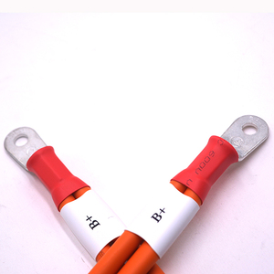 Unit kabel EV kabel konektor kabel baterai persegi Harness kabel SC35-8 baterai hidung tembaga perakitan kawat koneksi positif - Product Image 4