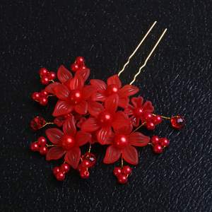 Wholesale <strong>Fashion</strong> Elegant Beautiful Bridal Hair Accessories All Match Sparkling Pearl <strong>Hairpin</strong> - Product Image 4