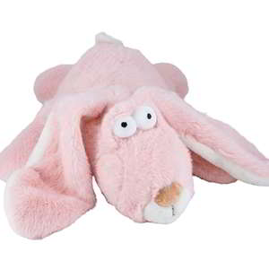 Morbido rosa coniglio <span class=keywords><strong>peluche</strong></span> animali carini animali di Design animale giocattoli di <span class=keywords><strong>peluche</strong></span> tessuto PP ponderato zaino sonico per i bambini per promozioni regali - Product Image 3