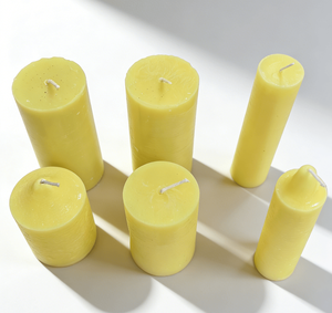 Bougies Pilier d'<span class=keywords><strong>Extérieur</strong></span> pour la Maison – Styles et Tailles Multiples, Parfums Personnalisés, Multifonctions : Aide au Sommeil, Éclairage d'Urgence, Noël, Pâques – 80 - Product Image 2