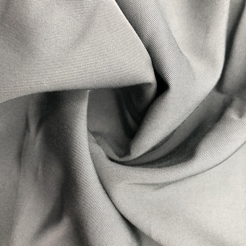 1/2 саржевый мягкий royon смешанные мнется ткань среднего веса 150gsm платье-рубашка брюки одежда из ткани