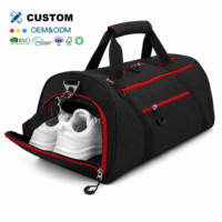 Sac de voyage pliable léger en tissu Oxford résistant aux déchirures, personnalisable avec logo, idéal pour le sport, la gym et les week-ends – Vente en gros