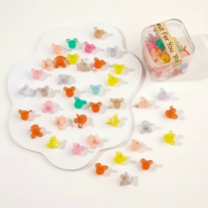 Vendita calda di tendenza di moda in acrilico scintillante con fiocco a farfalla accessori da donna all'ingrosso - Product Image 1