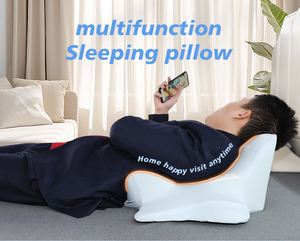 Memory Foam Cat Shape Positioner Pillow Soft <b>Back</b> Support <b>Cushion</b> for Sleeping and Reading - Product Image 3