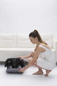 Gess mejor fabricación al por mayor populares nuevos productos pie pantorrilla masajeador dispositivo eléctrico con calor infrarrojo lejano - Product Image 4