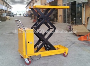 भारी शुल्क 500 किलोग्राम 1000 2 मीटर स्वचालित ऊर्ध्वाधर हाइड्रोलिक कैंची लिफ्ट प्लेटफॉर्म इलेक्ट्रिक लिफ्ट प्लेटफॉर्म इलेक्ट्रिक लिफ्ट प्लेटफॉर्म इलेक्ट्रिक लिफ्ट प्लेटफॉर्म ट्रॉली - Product Image 5