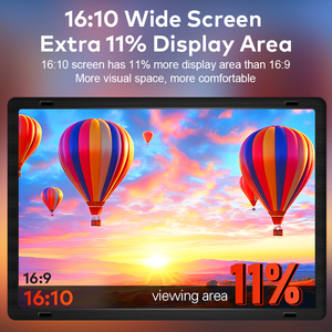 2.5K QHD 16 inch laptop monitor plug & play Type-C & HD ports laptop monitor extender lcd monitors with CE FCC RoHs for laptop - Product Image 6