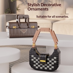 2026 <span class=keywords><strong>Xihuan</strong></span> Nuevo Juguete Educativo de Plástico DIY, Bloques de Construcción de Micropartículas Sin Imprimir, Simulación de Mini Bolso de Mano para Niñas, Regalo - Product Image 2