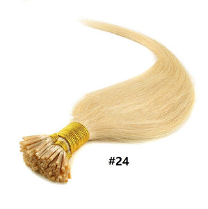 Italien Kératine Fusion Bâton Pré-Collé <span class=keywords><strong>JE</strong></span> Pointe Cuticules Alignés Naturel Remy Extensions <span class=keywords><strong>De</strong></span> Cheveux Humains - Product Image 1