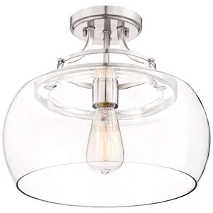 Glass Ceiling Lamp Glass Flush Mount
