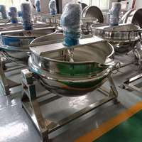 Bouilloire électrique 100L 200L 300L 500L SUS304 avec agitateur