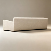 Canapé sectionnel de luxe deux places, style banc, rembourré, durable, écologique, moderne pour hôtels, écoles, villas
