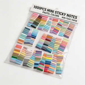 Sheng Kang Packaging Colorful <b>Memo</b> <b>Pads</b> Customized Non-Adhesive Sticky Notes for Organizing Documents and Book Marking - Product Image 6