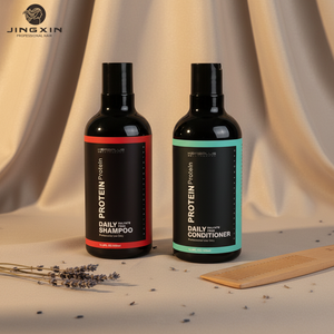 Set de <span class=keywords><strong>Champú</strong></span> y Acondicionador con Biotina Anti-Frizz y Anti-Caspa, Vegano, con Colágeno, Aloe Vera, Manteca de Karité, Orgánico, <span class=keywords><strong>Sin</strong></span> <span class=keywords><strong>Sulfatos</strong></span>, <span class=keywords><strong>Sin</strong></span> <span class=keywords><strong>Parabenos</strong></span> ni Silicona - Product Image 1