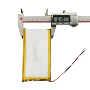 Bateria Li Polímero 7565121 3.7V 7900mAh 8000mAh 29.6Wh Bateria Lipo