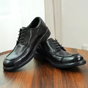 Genuine Leather Oxford <b>Shoes</b> <b>Men</b> Formal Business Wedding Office Slip Resistant <b>Waterproof</b> Breathable Comfortable Lightweight - Product Image 2