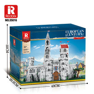 Reobrix 55016 King Princess <strong>Castle</strong> Romantic Toy Modular Model 2 Designs Educational Difficult Building Blocks Set Birthday Gift - Product Image 6