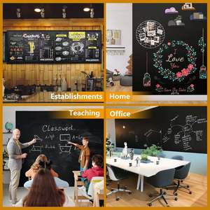 240x120cm <span class=keywords><strong>Film</strong></span> de <span class=keywords><strong>tableau</strong></span> <span class=keywords><strong>magnétique</strong></span> Feuilles de <span class=keywords><strong>tableau</strong></span> <span class=keywords><strong>noir</strong></span> auto-adhésives Papier de <span class=keywords><strong>tableau</strong></span> <span class=keywords><strong>noir</strong></span> pour mur Catégorie de produit Tableaux blancs - Product Image 4
