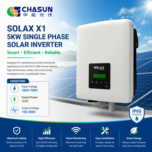 Convertisseur solaire monophasé sur réseau <span class=keywords><strong>Solax</strong></span> X1-Boost PNG de haute qualité pour système d'énergie solaire 80-280VAC <span class=keywords><strong>2KW</strong></span> 3KW homologué CE TUV - Product Image 1