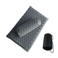 Tapis de massage des pieds d'acupression biologique d'acupuncture écologique personnalisable ensemble de tapis de yoga et d'oreillers