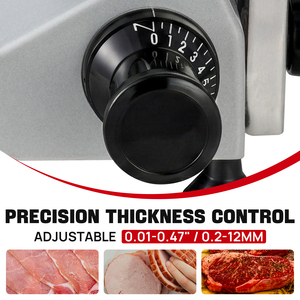 Nouveau Couteau à Trancher Semi-Automatique Multifonctionnel Haute Efficacité à Épaisseur Réglable <span class=keywords><strong>pour</strong></span> Viande de Mouton et de Bœuf, Commercial, <span class=keywords><strong>pour</strong></span> Viande Congelée - Product Image 6