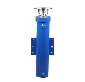 Prueba CE Precio del fabricante Personalizable 14MPA Diseño soldado a presión Brida frontal Tipo de émbolo Camión de bomberos Aceite Cilindro hidráulico - Product Image 6