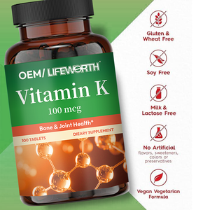 Lifenworth Premium vitamina <span class=keywords><strong>K</strong></span> integratore alimentare per le compresse di 100 per la salute - Product Image 3