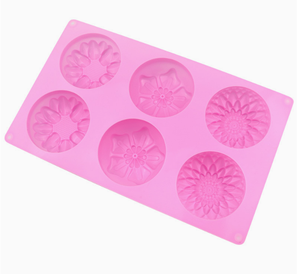Molde de silicona con forma de flor para hornear, molde para pasteles, molde para Pan, Pizza para hornear, jabón, molde para hielo - Product Image 6