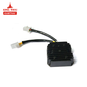 KAMTHAI อะไหล่รถจักรยานยนต์,VS125 GN125 <span class=keywords><strong>125cc</strong></span> เครื่องปรับแรงดันไฟฟ้าตัวเรียงกระแสสำหรับรถจักรยานยนต์ <span class=keywords><strong>Suzuki</strong></span> Haojue - Product Image 5