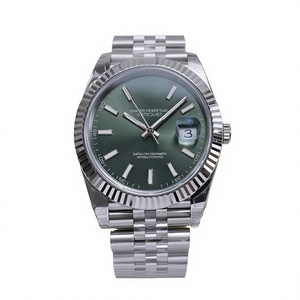 Reloj Luminoso de Alta Calidad, Resistente al Agua, 41 mm, Fábrica VS V2, Acero 904L, Movimiento 3235, Verde Menta, Reloj de Buceo - Product Image 1