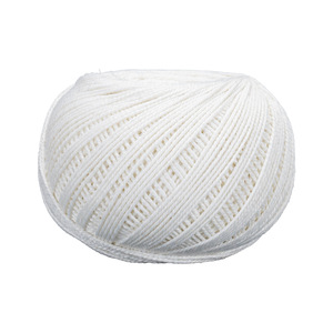 Pelote de fil de coton 4 fils, filé à la baguette, blanchi, absorbant l'humidité, pour la construction et l'artisanat - Product Image 5