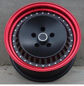 HK50740 Cubo de rueda de coche de lujo Aleación de aluminio Fundido 15/16/17 pulgadas 4x100 5x100/108/112/114.3 ET 17/25/30/35mm Ruedas Llantas - Product Image 3