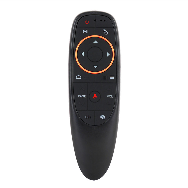 G10S Mini Air Mouse 2.4G Wireless with Learning Code Gyroscope Voice Assistant AAA Battery-Universal Remote Control