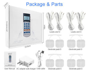 Kanada Medizin produkt Lizenz Tragbare Körper massage Elektro therapie gerät Eingebaute Batterie Elektrischer Muskels timulator Zurück - Product Image 6