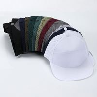 Gorra Trucker de 7 Paneles con Malla de Algodón, Visera Plana, Gorras Deportivas Personalizadas con Cierre a Presión para Regalo o Obsequio