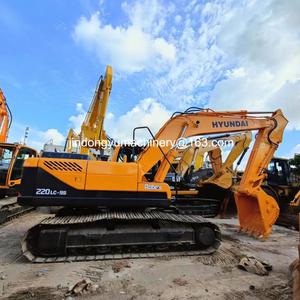 รถขุดไฮดรอลิกมือสอง Hyundai 220lc-9s ขนาด 22 ตัน ของแท้จากเกาหลี ประสิทธิภาพสูง พร้อมขาย - Product Image 2