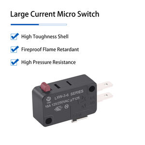 Micro-interrupteur de haute qualité 16A 250VAC, homologué ENEC KC UL, interrupteur à pression pour allumer l'alimentation, interrupteur de fin de course pour levage et abaissement - Product Image 2